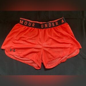 Under Armour Women's Bright Pink  Athletic Shorts